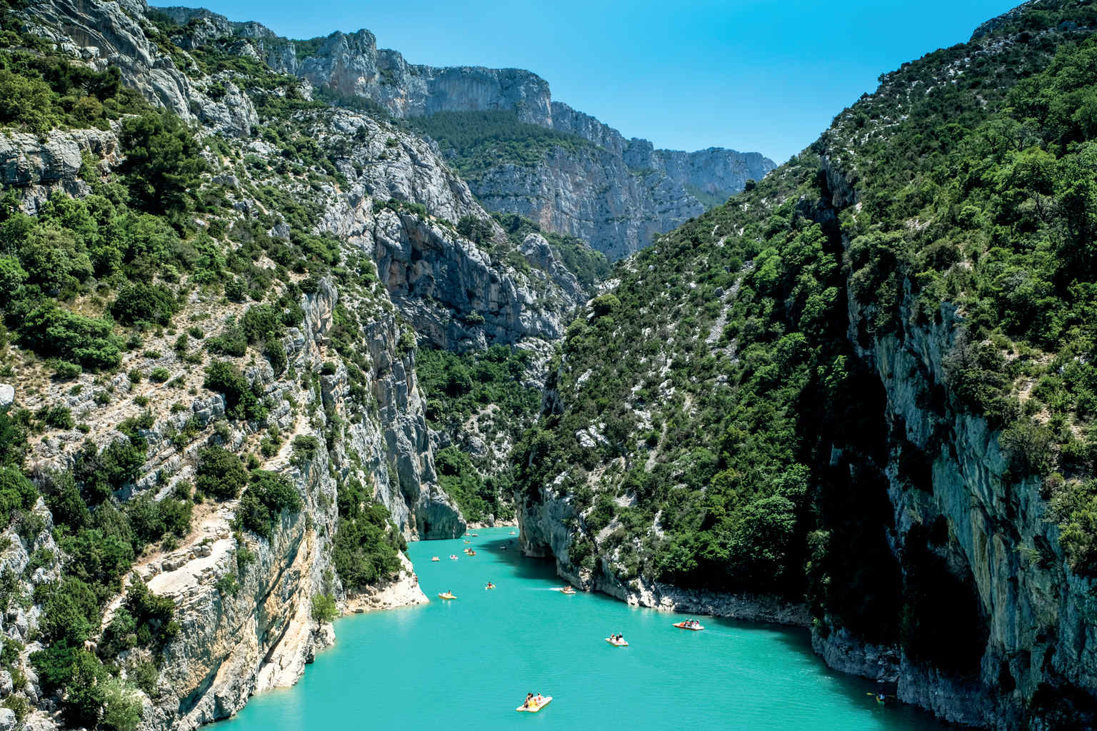 Die Verdonschlucht in Frankreich