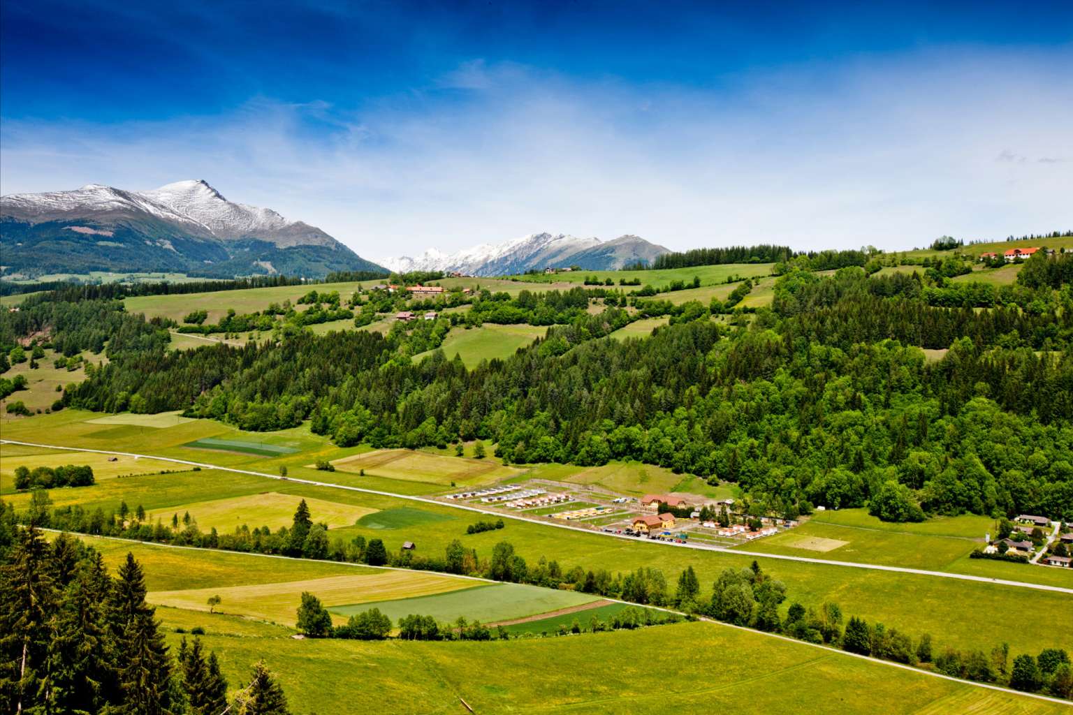Bella Austria, St Peter Am Kammersberg, campsite, Austria