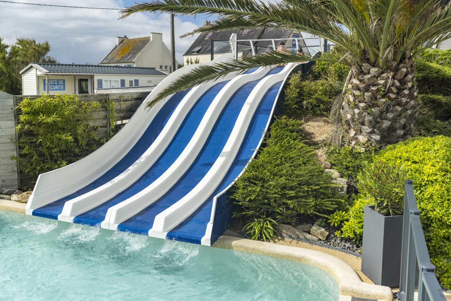 Le Domaine de Ker Ys, waterslide, pool