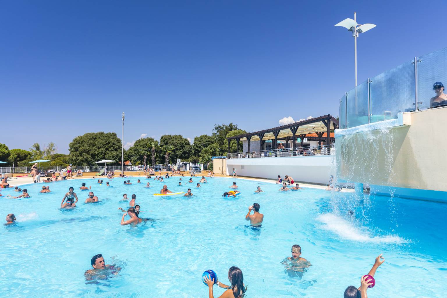 Park Umag, Istria, Croatia, campsite, village plus, waterslides