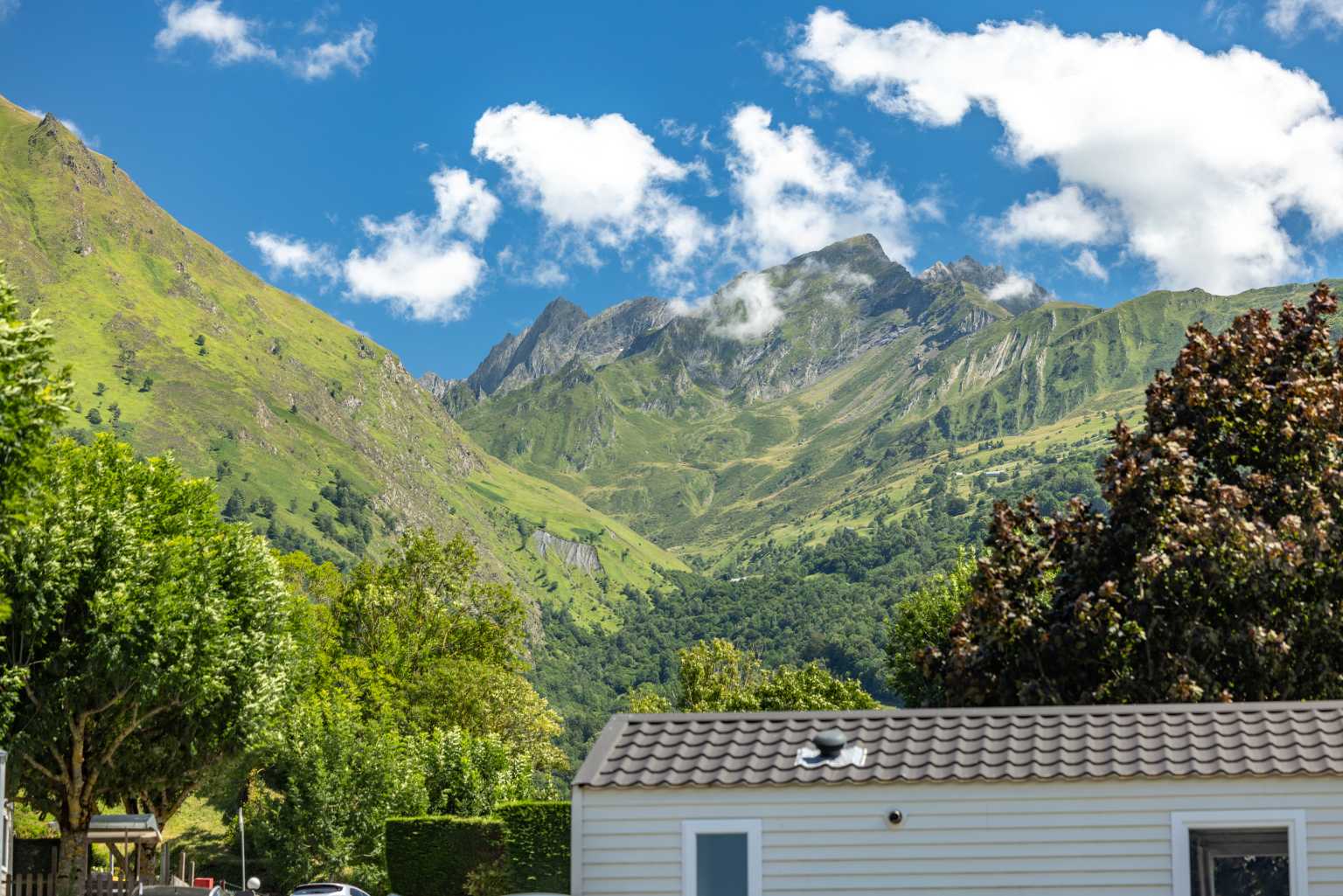 luz st sauveur, Airotel Pyrenees, campsite, pyrenees, views