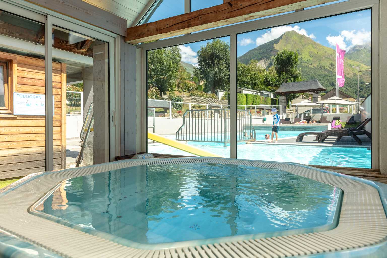 luz st sauveur pyrenees campsite pyrenees indoor pool 01