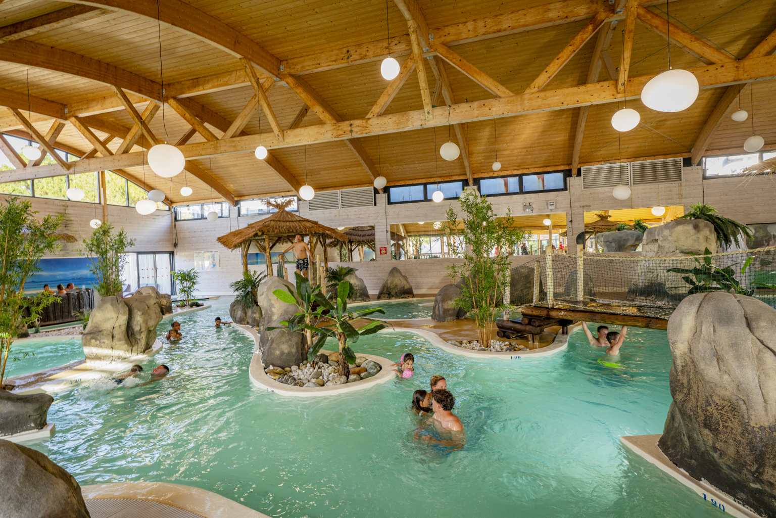 Biscarrosse, la rive, campsite, gascony, swimming, sprayground
