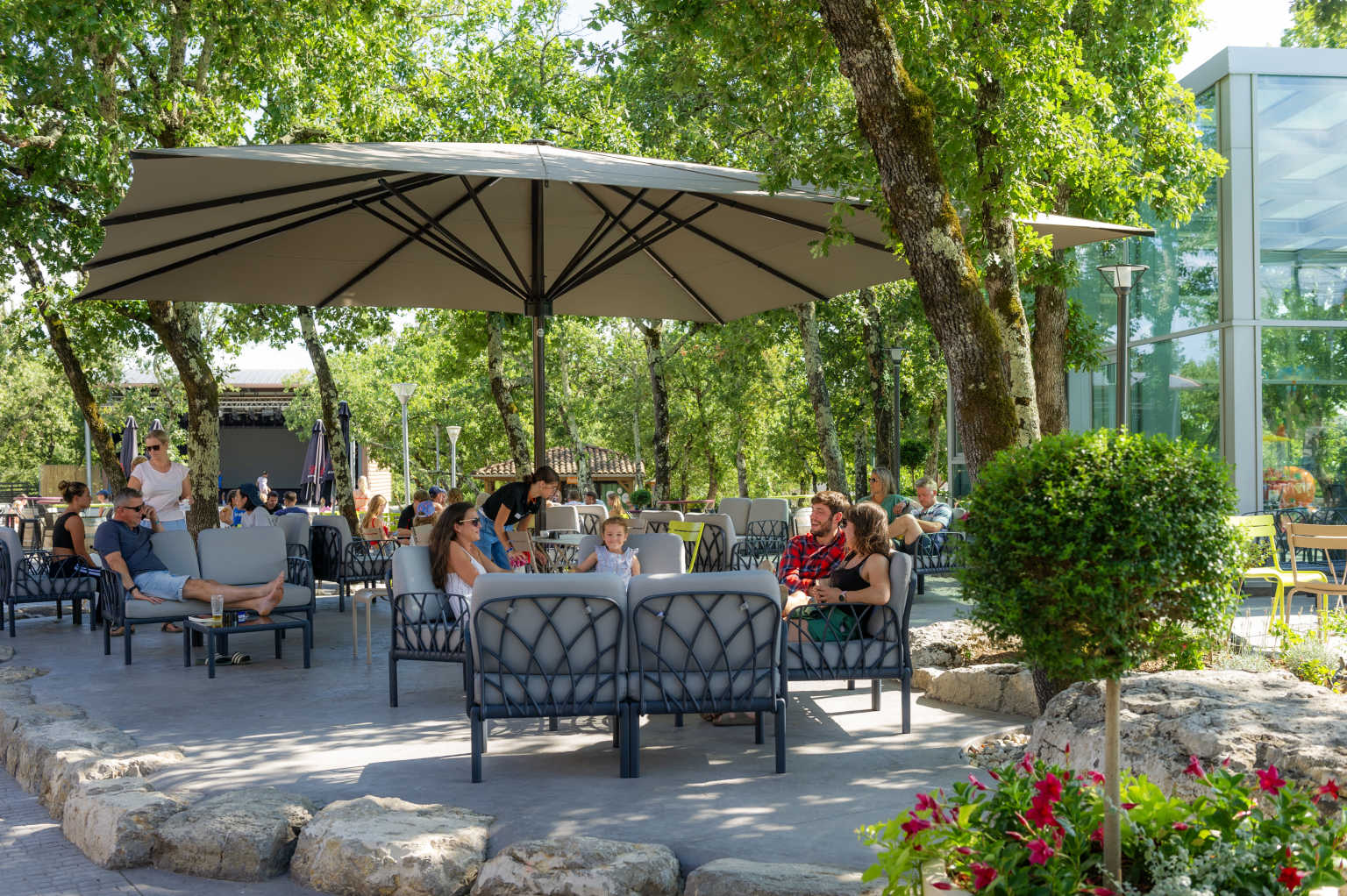 St Alban, Le Ranc Davaine, campsite, Ardeche