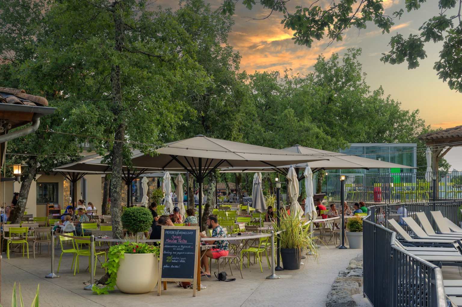 St Alban, le ranc davaine, campsite, ardeche, 