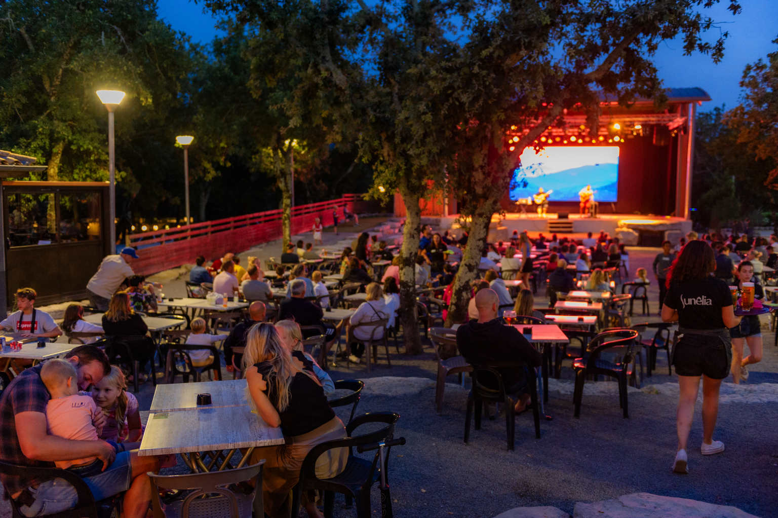 St Alban, le ranc davaine, campsite, ardeche, 