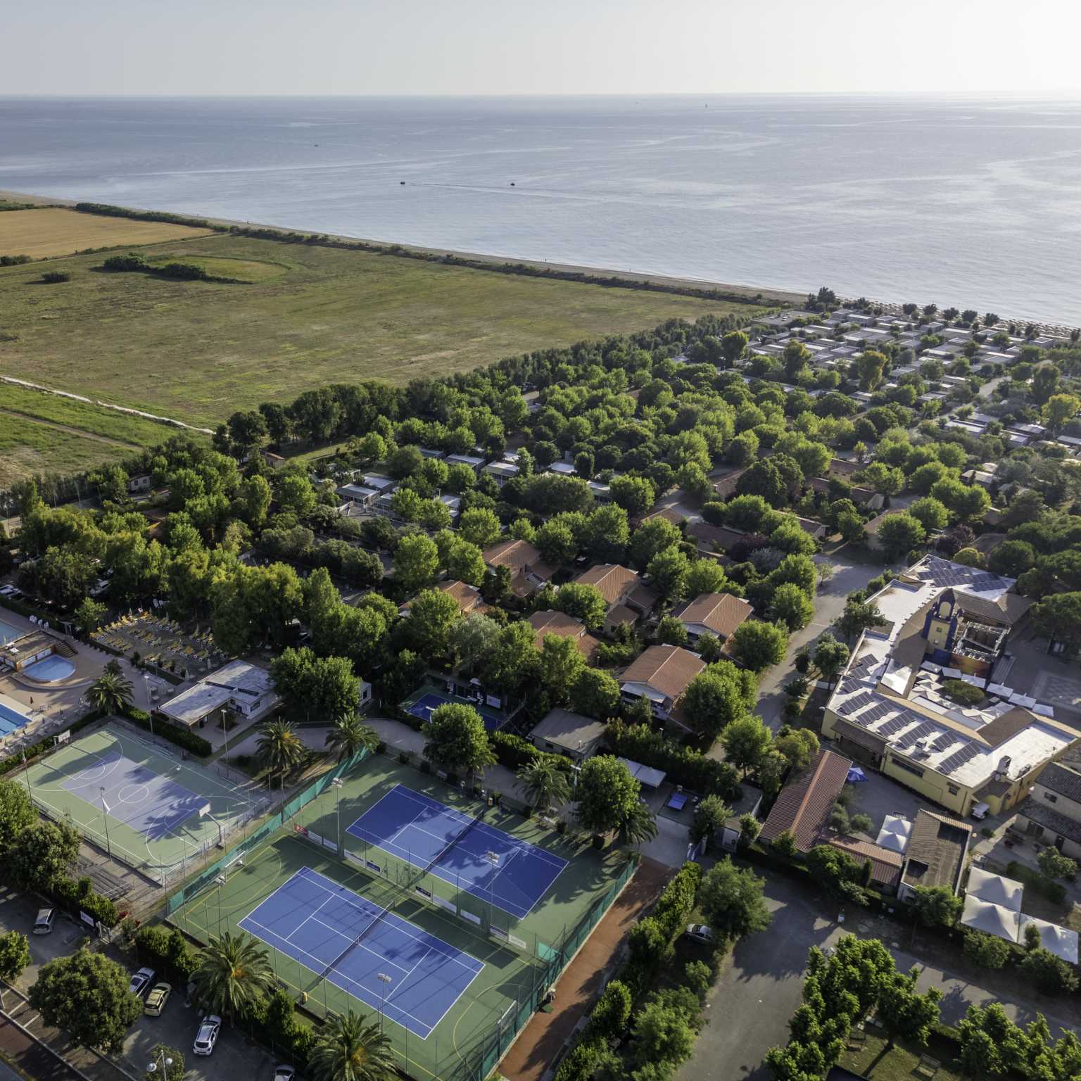 Overview of La Risacca Family Camping Village