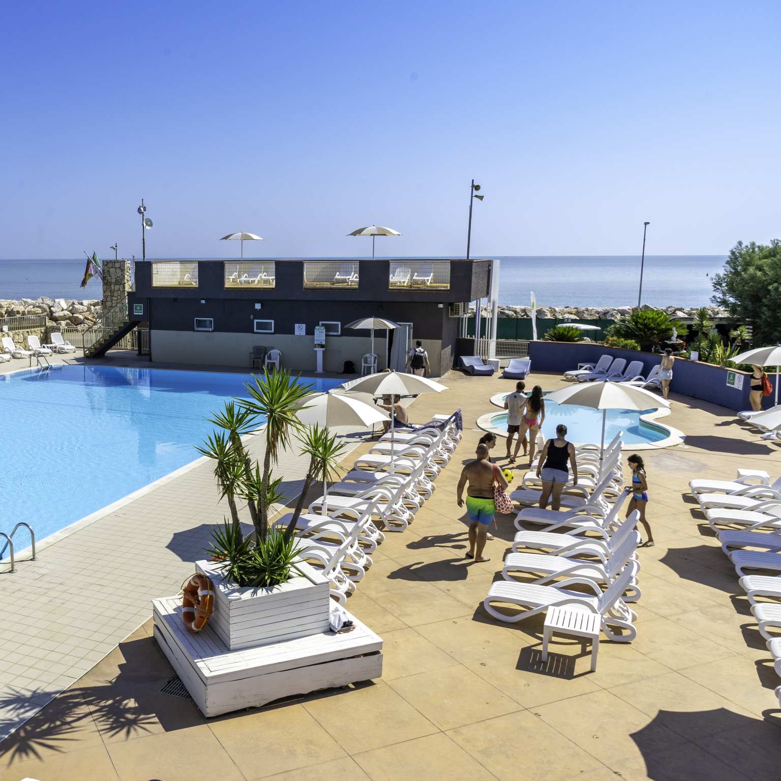 Roseto degli Abruzzi Pool area