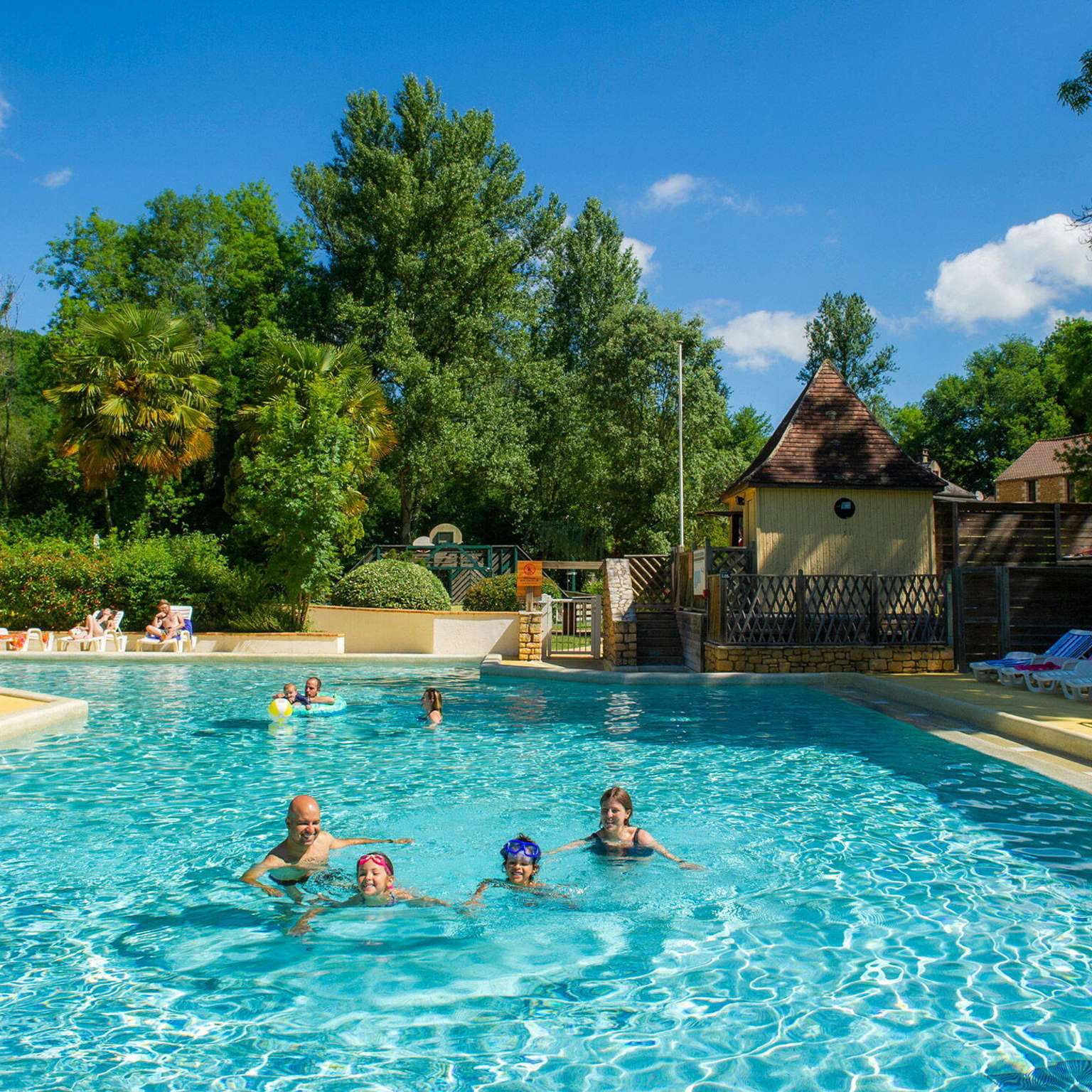 Swimming Pool at Aqua Viva campsite
