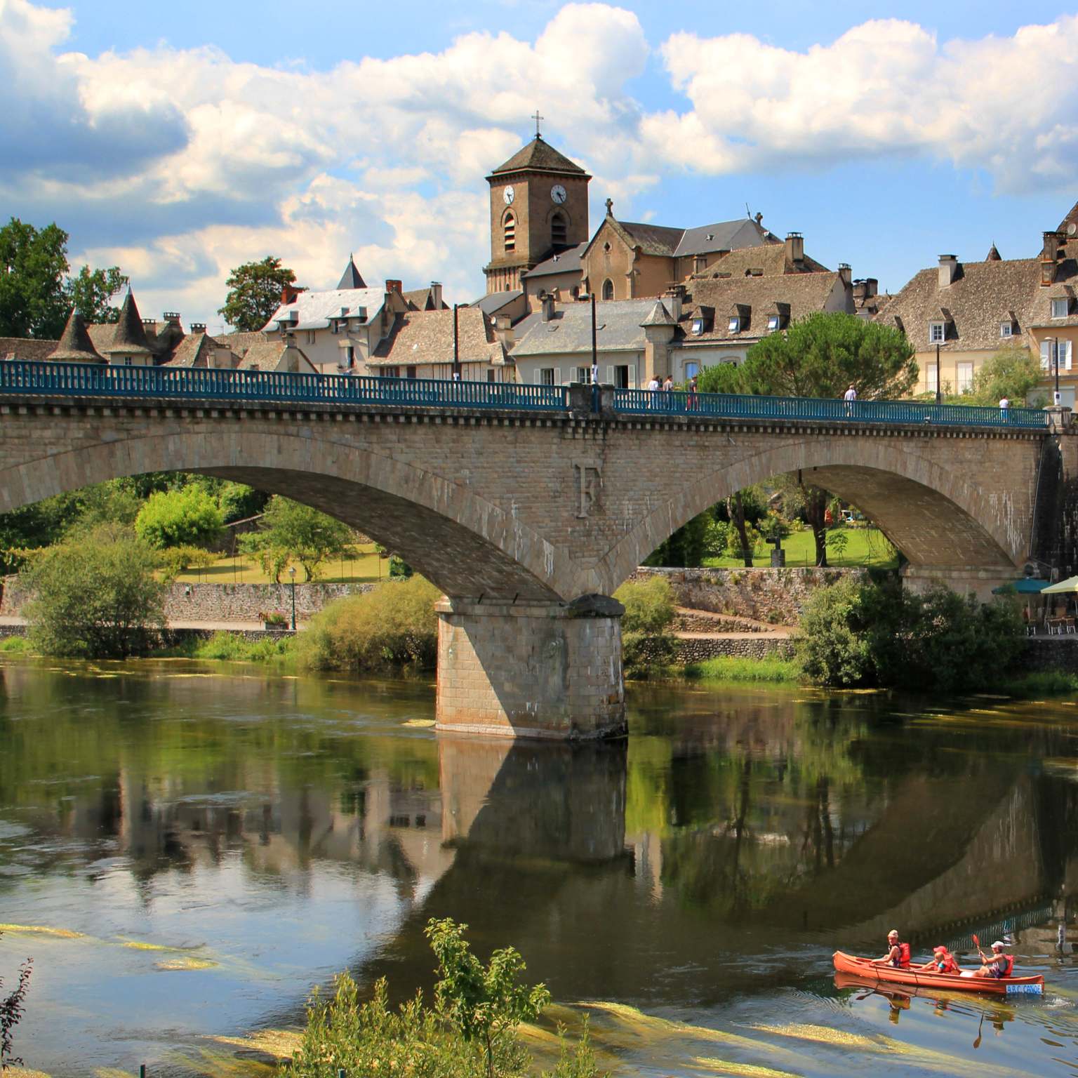 The village of Argentat