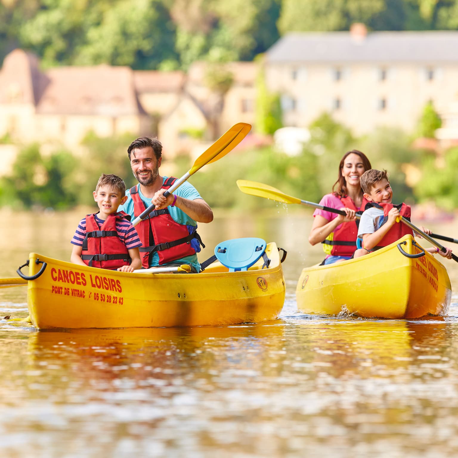 River Dordogne kayaking