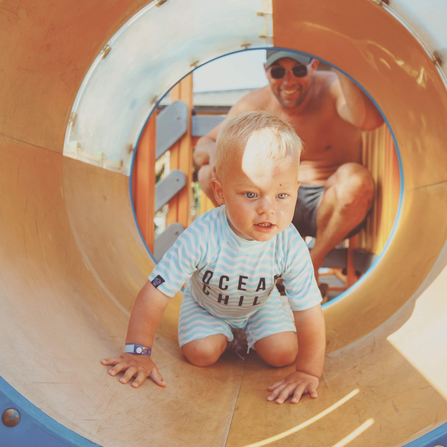 Toddler, playground