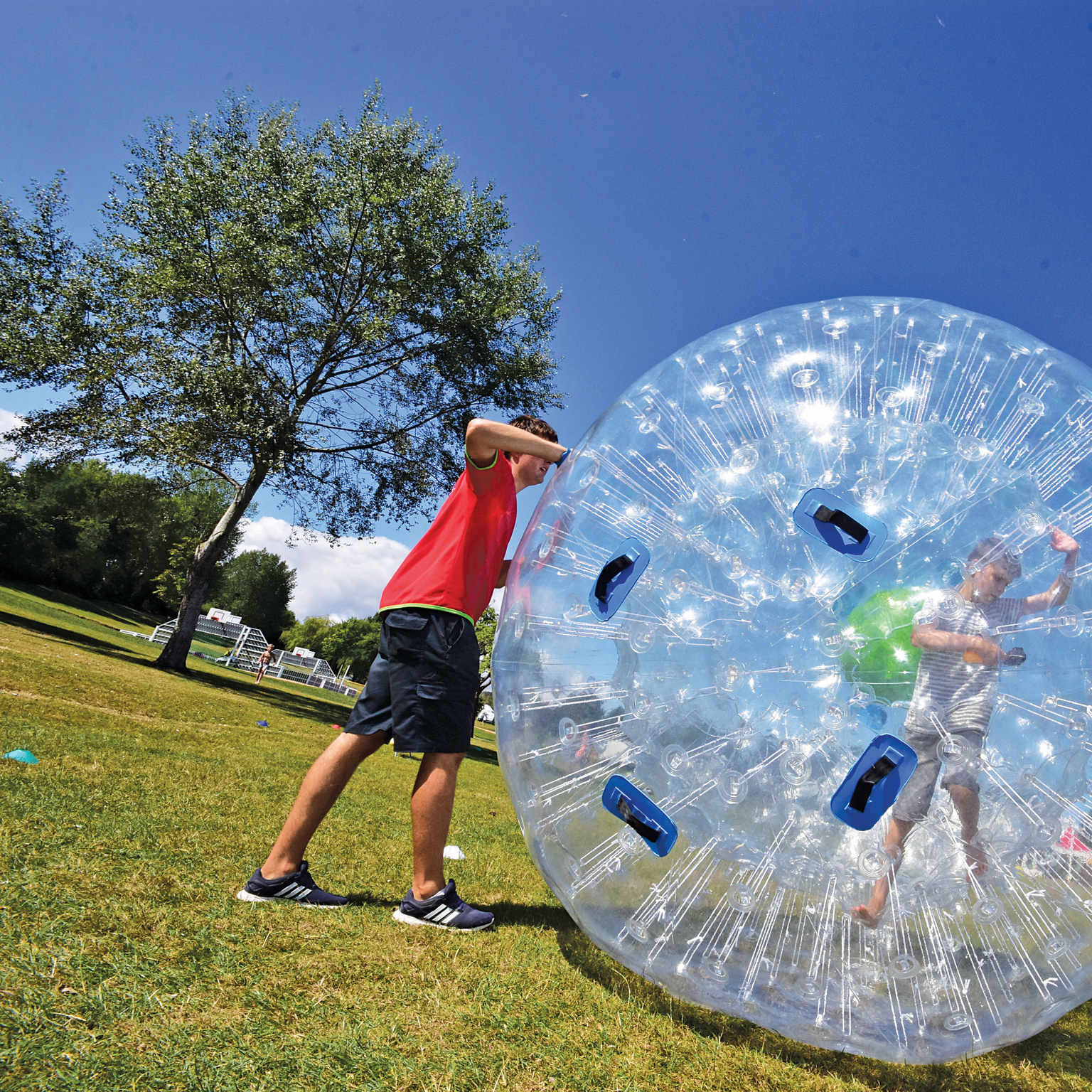 Zorbing, kids club
