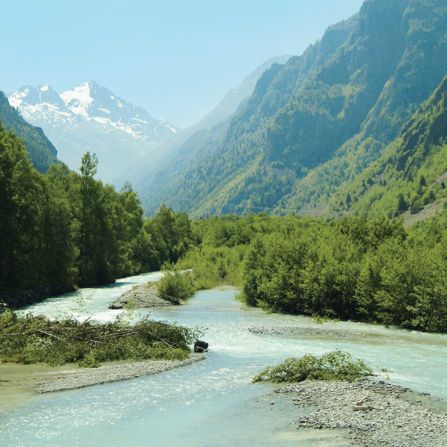 French Alps - River