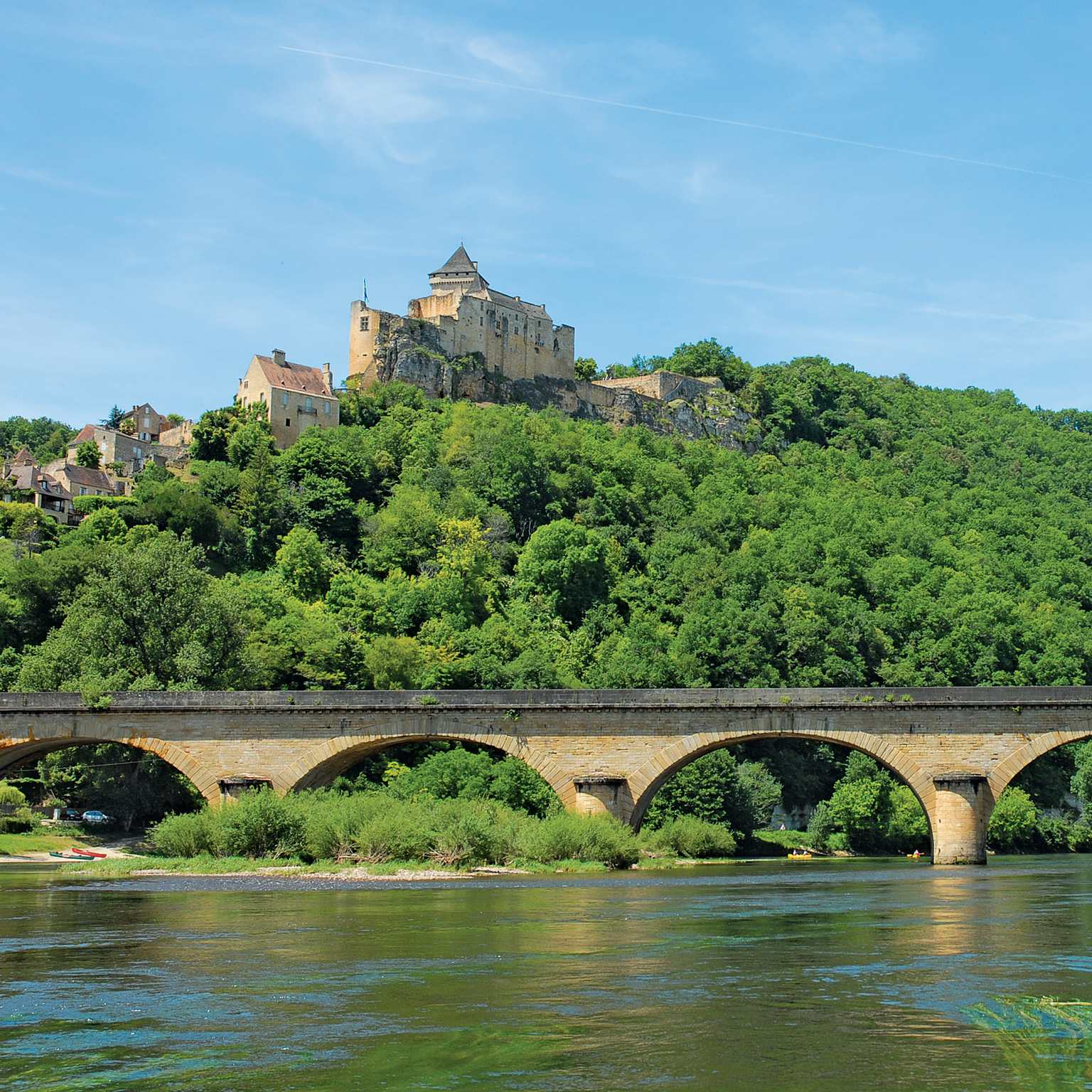 Canoeing on the Dordogne River