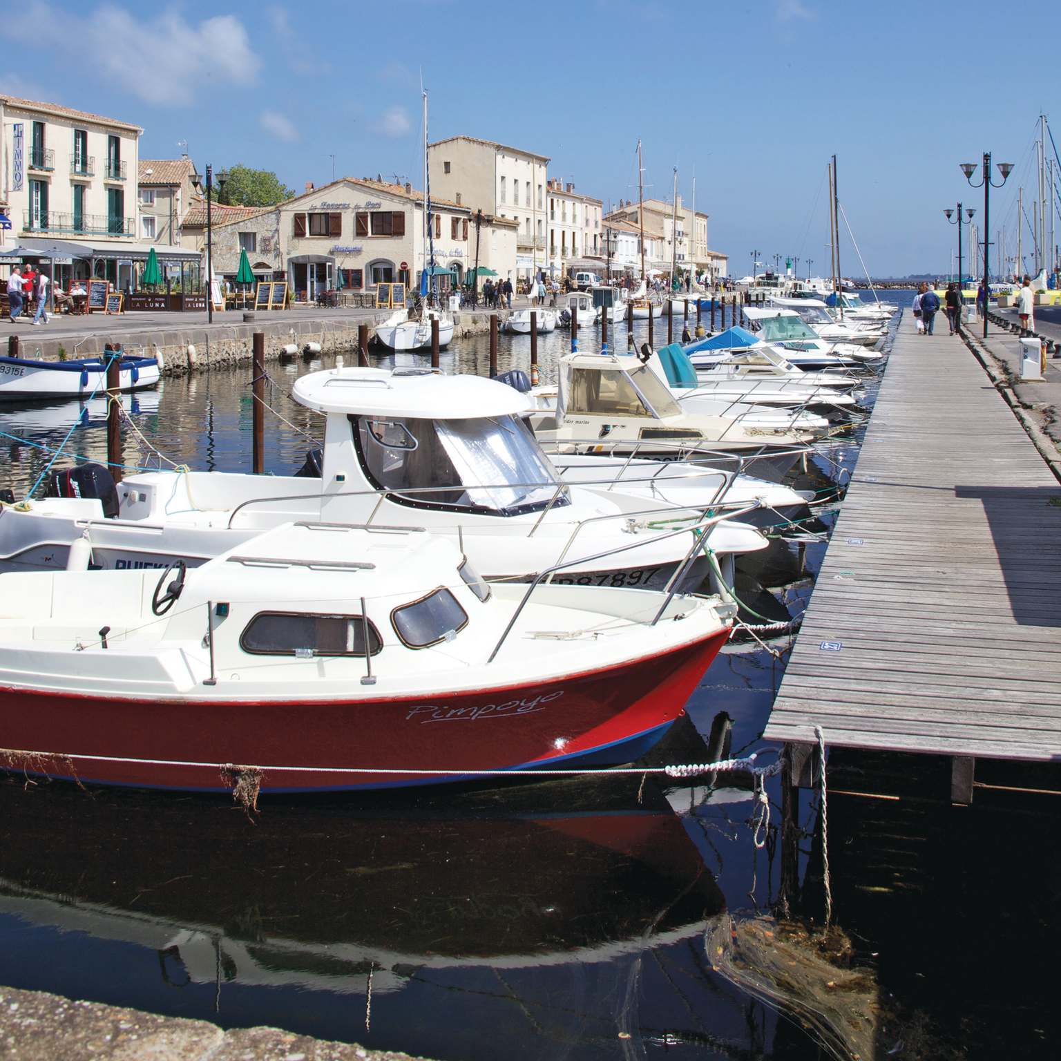 Marseillan Town Boats