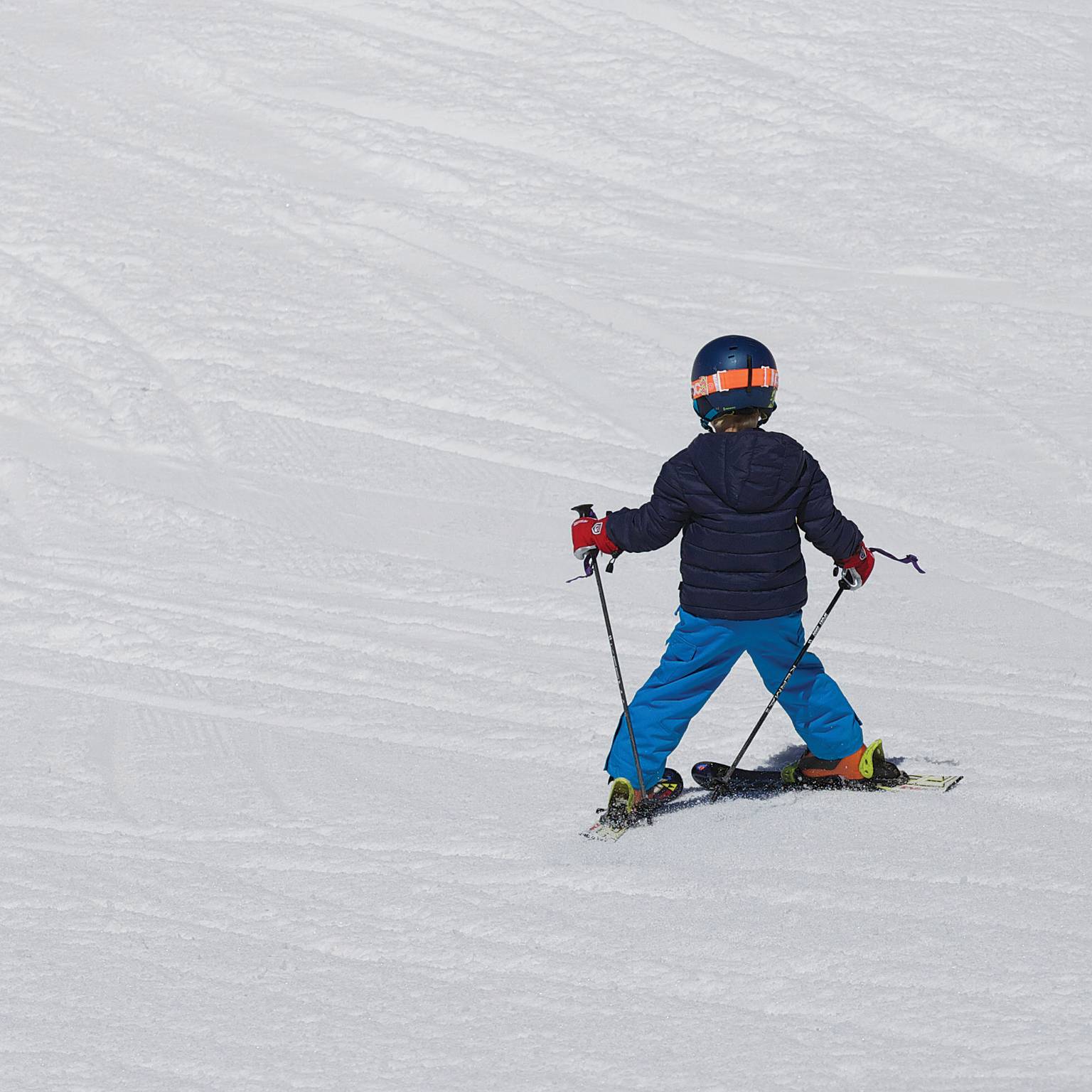 Le Belledonne, Bourg d'Oisans, campsite, winter, snow, ski