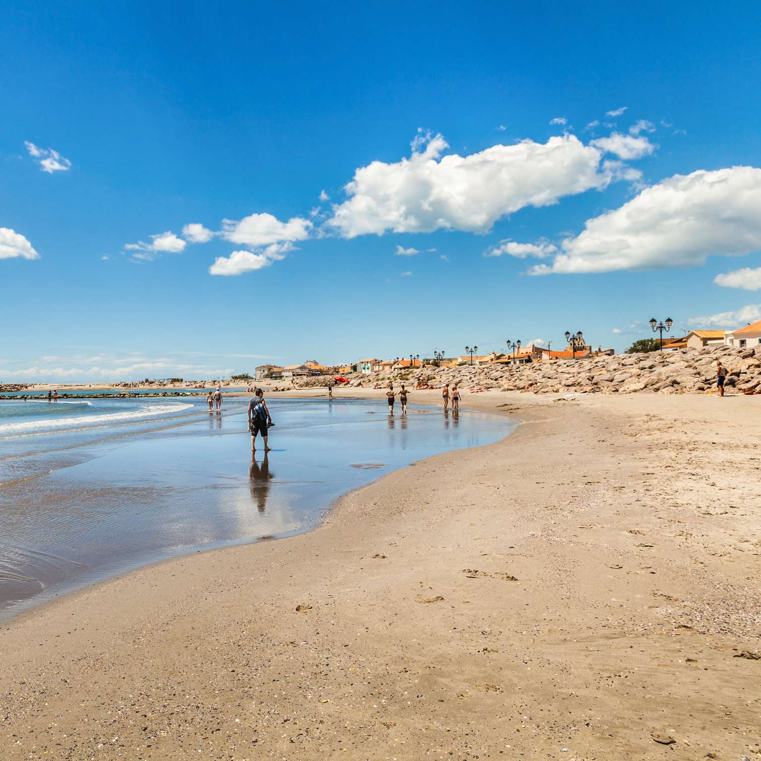 Le Grau du Roi beach