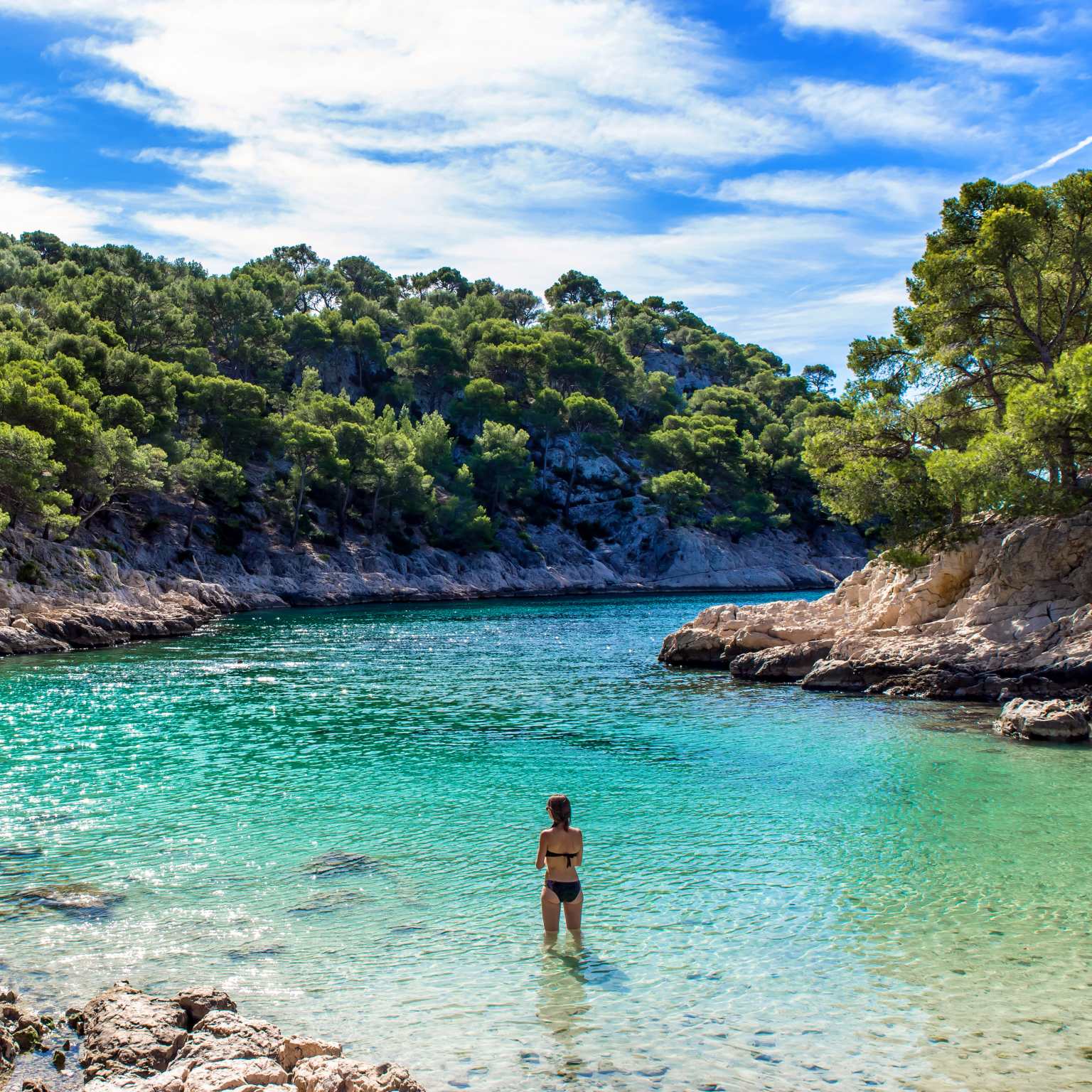 beach in Calanques National Park