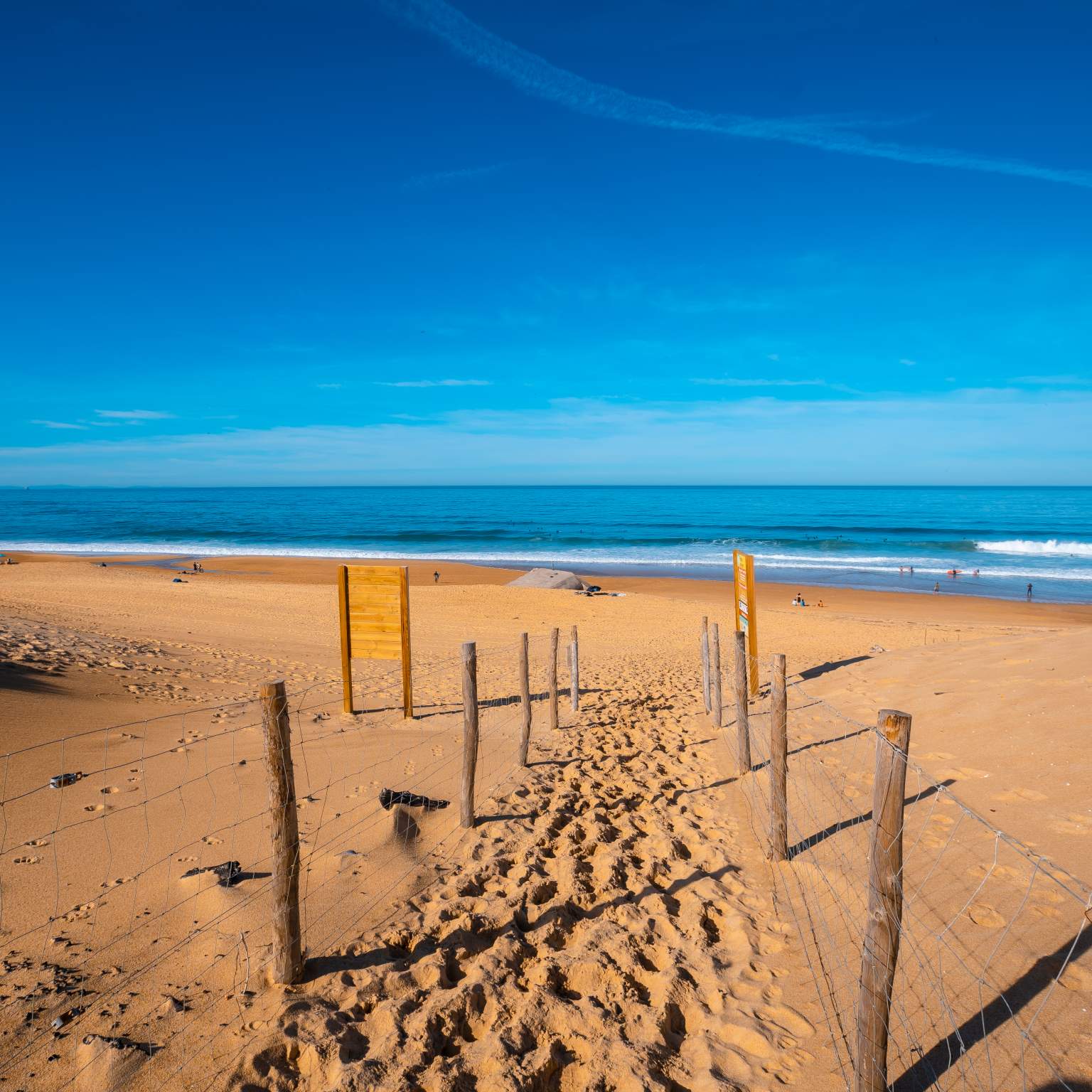 Landes beach