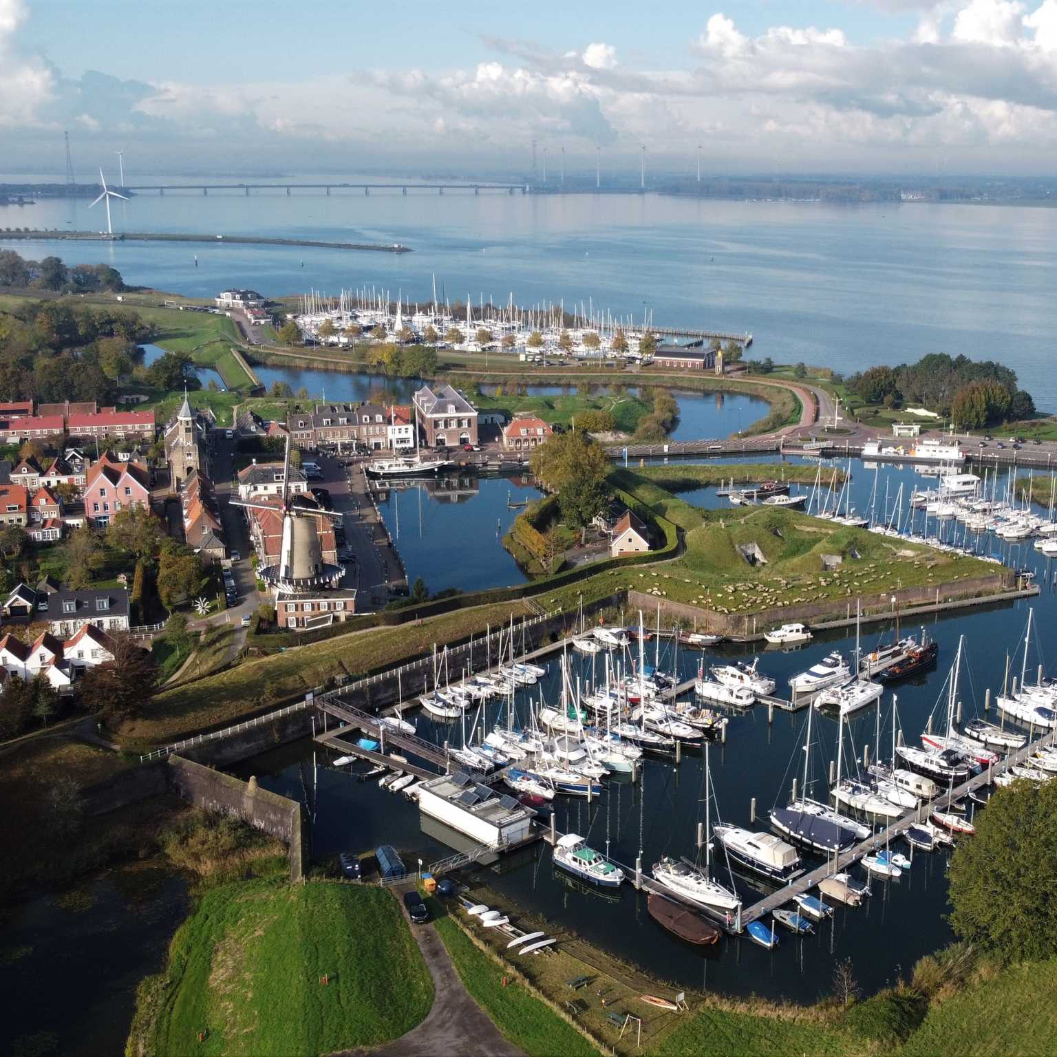 North Brabant aerial view