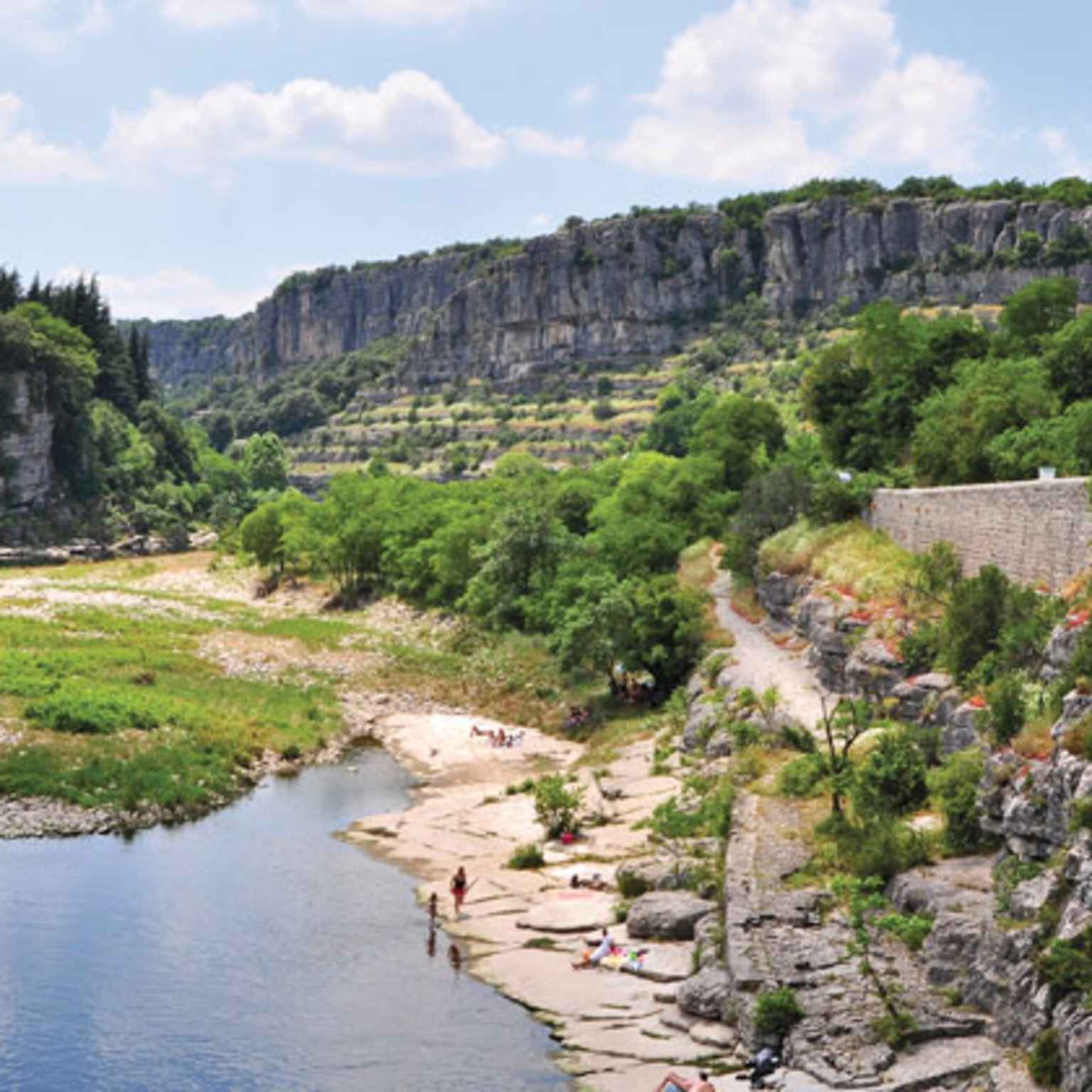 Ardeche river