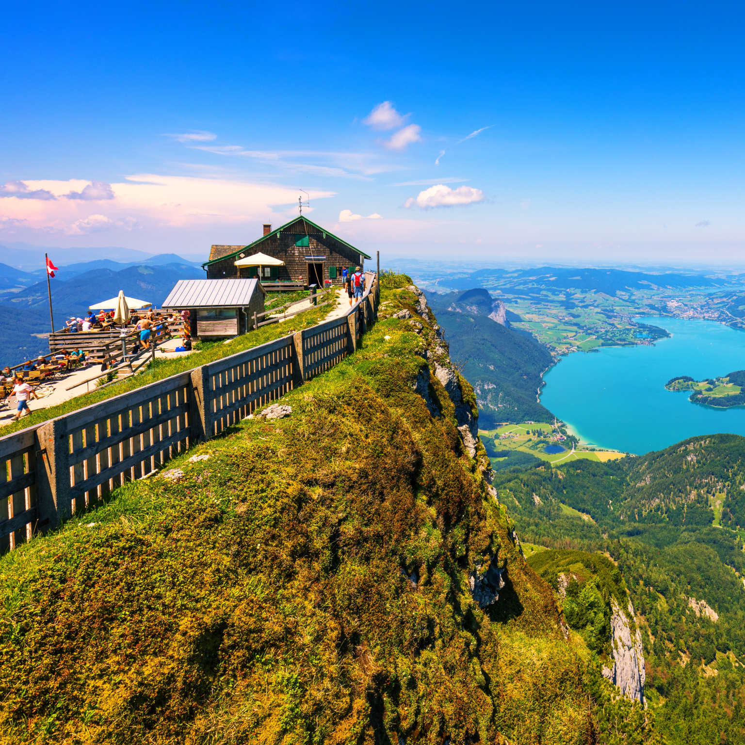 Salzburgerland lake view