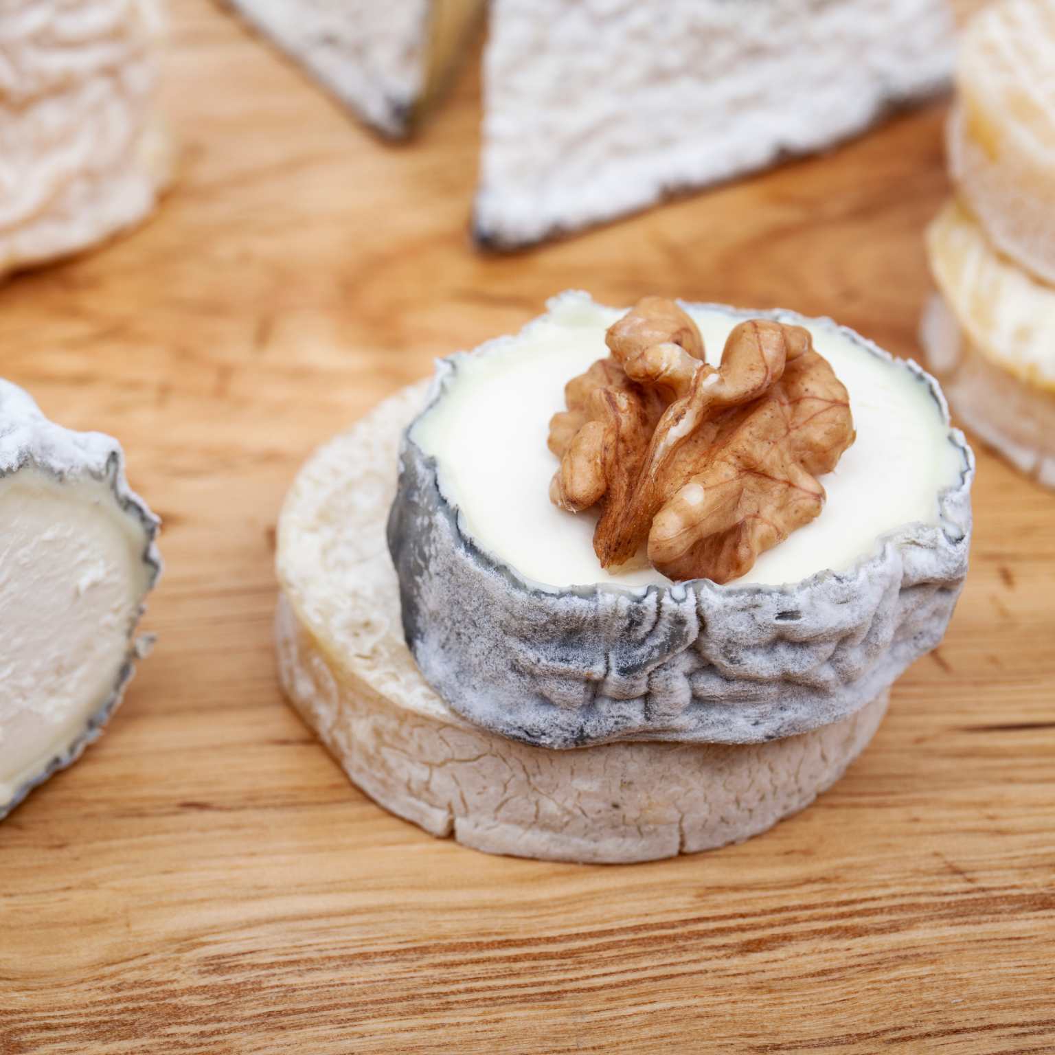 Cabécou goat cheese with walnut