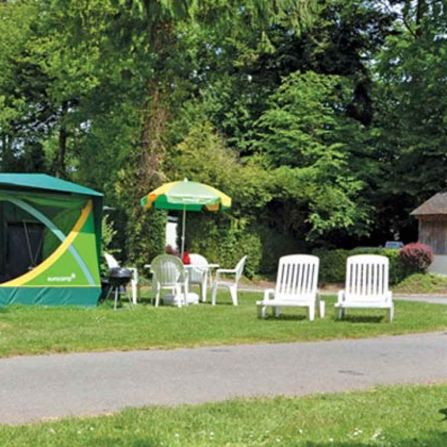 Classic Tent - przestrzeń przed namiotem