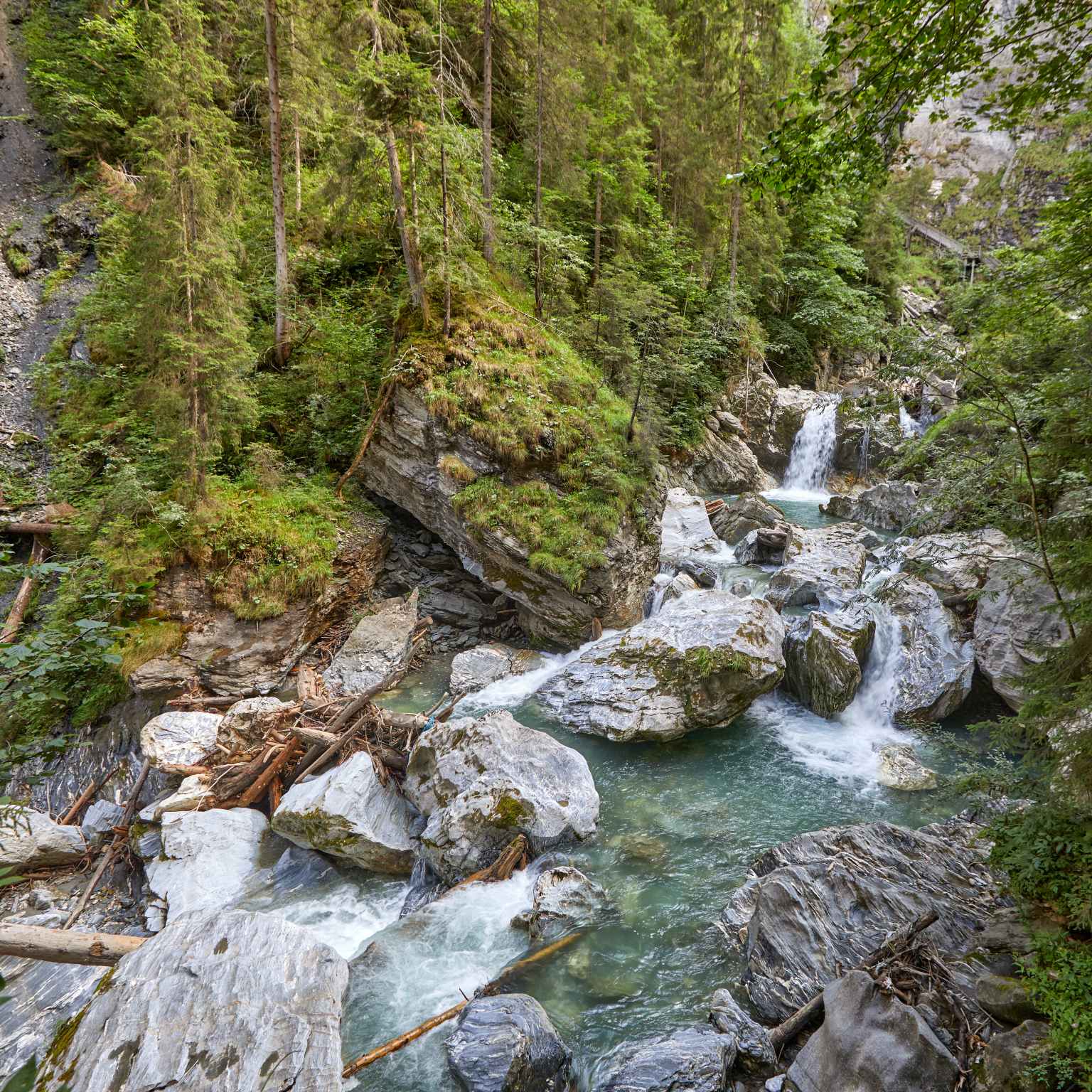Salzburgerland, Austria waterfall