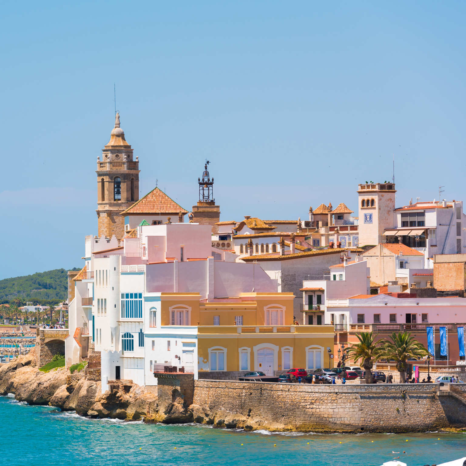 Sant Bartomeu and Santa Tecla in Sitges