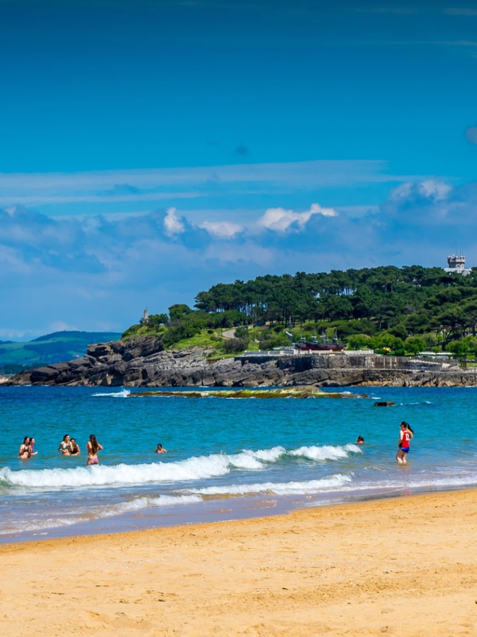Camping an der Costa Verde