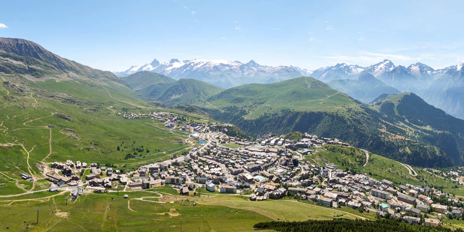 View of Bourg d'Oisans