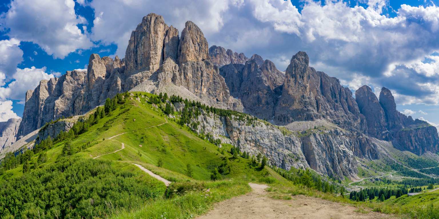 Grödner Joch, Trentino-South Tyrol, Italy