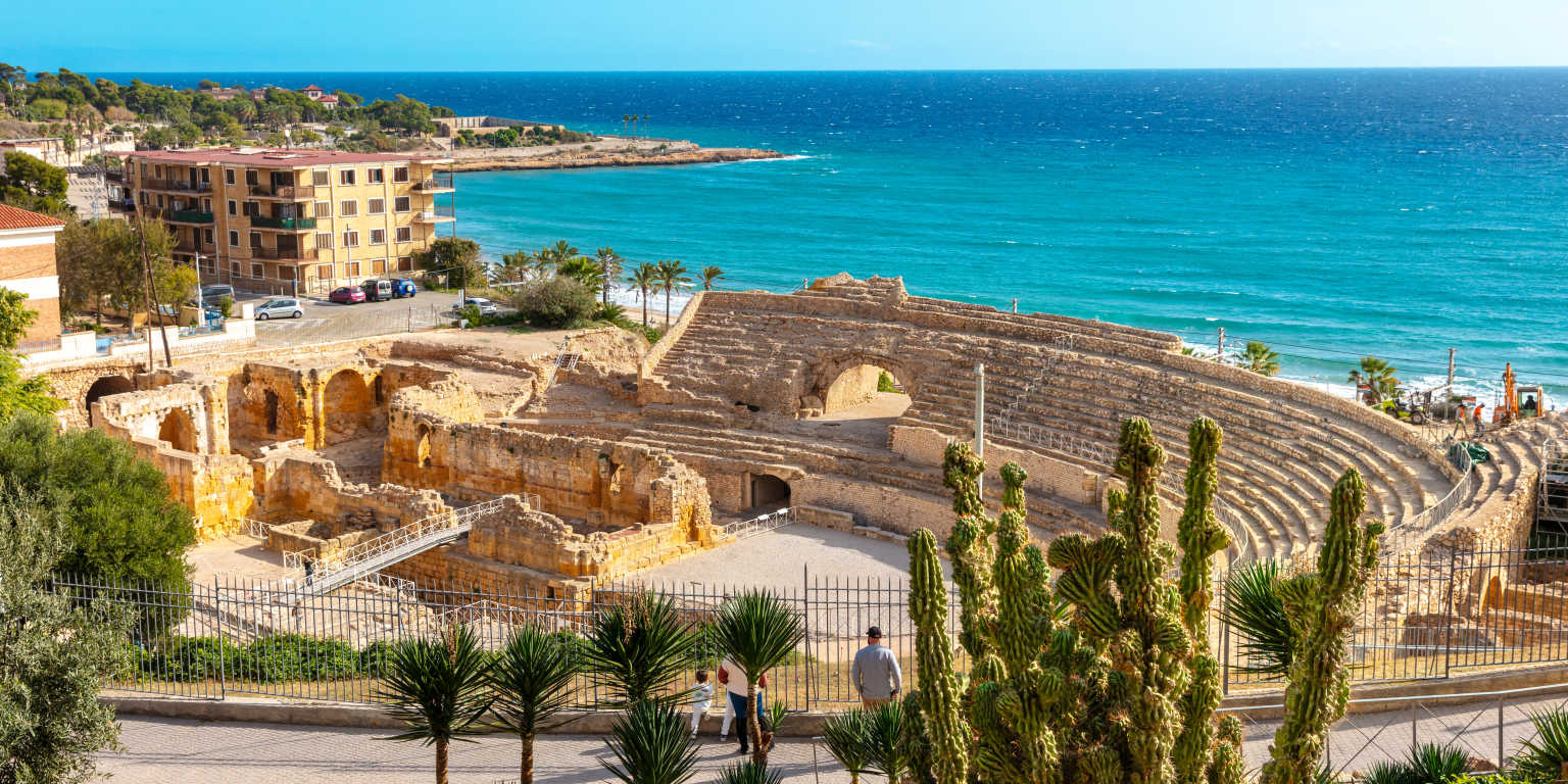 Roman amphitheater in Tarragona