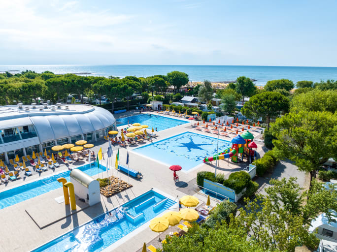 cavallino, garden paradiso, campsite, adriatic, pools, waterslides