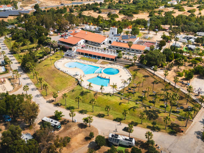 Pools at Holacamp Albufeira in the Algarve