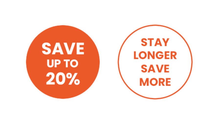 Looking for a sunny stay? Book now!