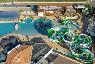 st jean de monts, clarys plage, campsite, north vendee, aerial view 1