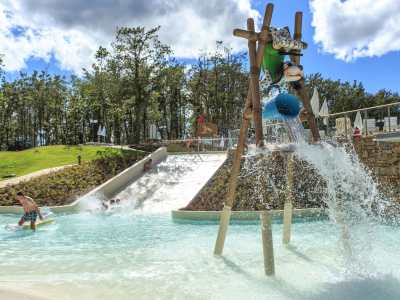Camping Orlando in Chianti, Cavriglia, Tuscany, waterslides, kids pool