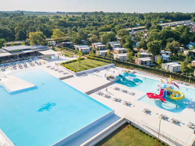 Park Umag, Istria, Croatia, campsite, pools, waterslides
