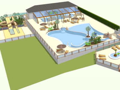 St Valery, Domaine de Drancourt, campsite, picardy, pools, waterslides