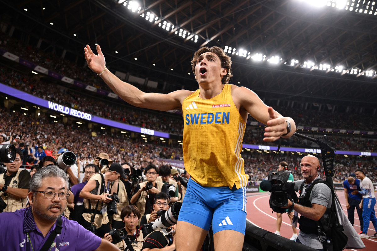 6.30m! World record and world title number three for Mondo