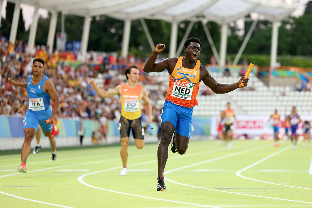 Double Dutch! The Netherlands win men's and women's 4x100m races with ...