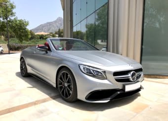 Mercedes S63 Cabrio Malaga
