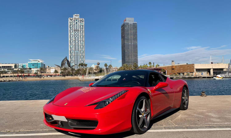 Rent A Ferrari 458 Italia In Barcelona