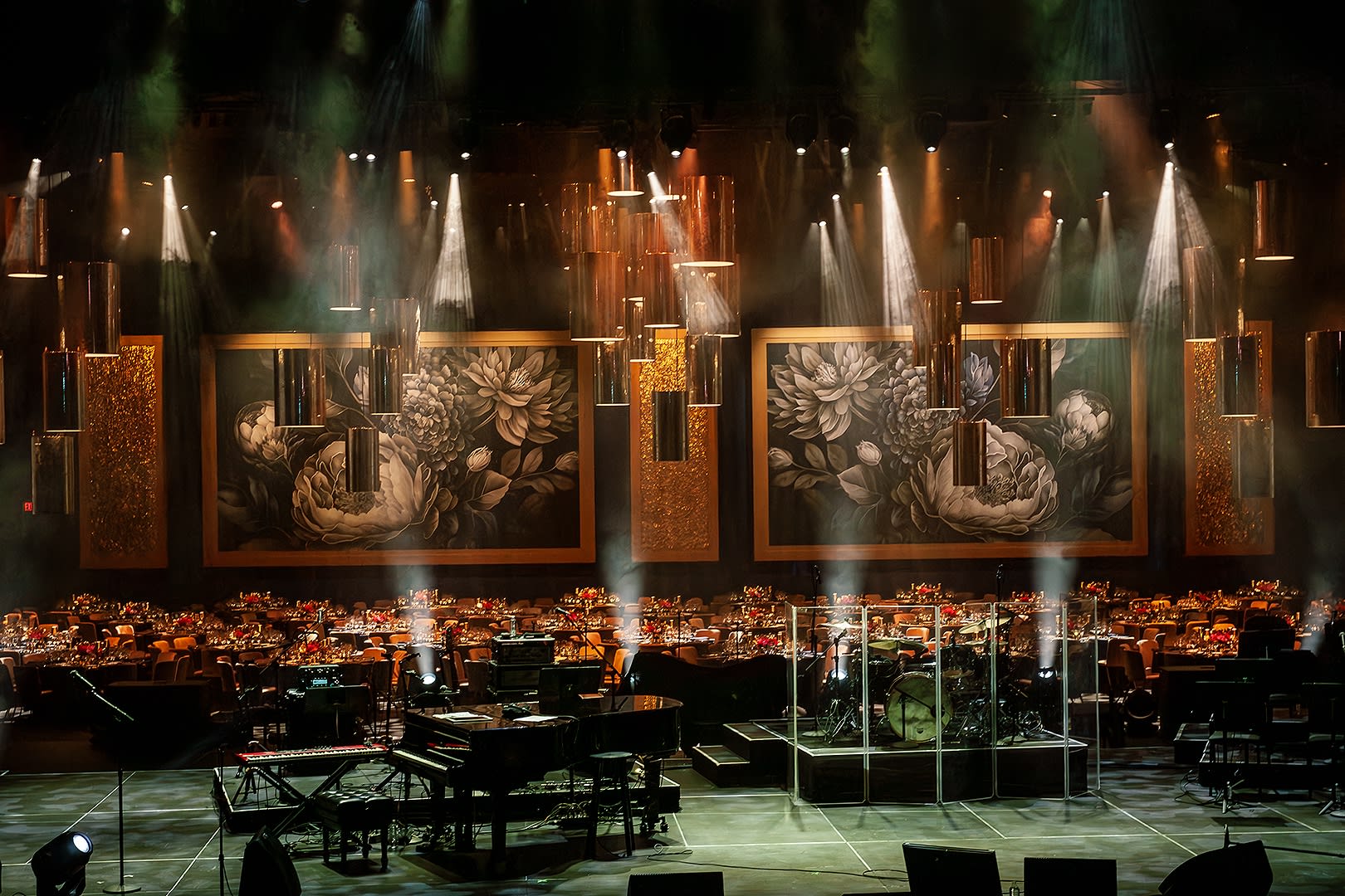 Segerstrom Candlelight Gala — elegant dinner staged inside the theater