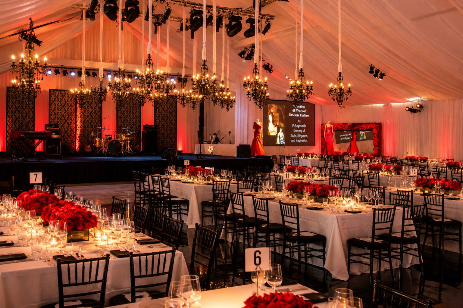 Valenti gala — Chubby Checker performing