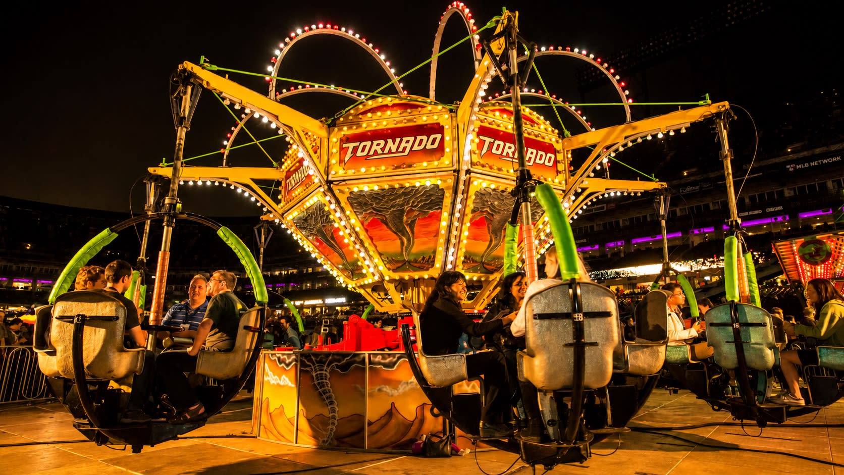 VMware 10th anniversary carnival — carnival games close-up
