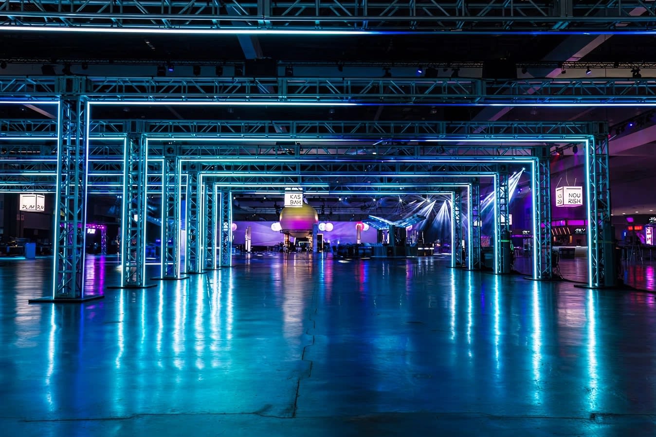 YouTube LA brand experience — creators and partners at the activation
